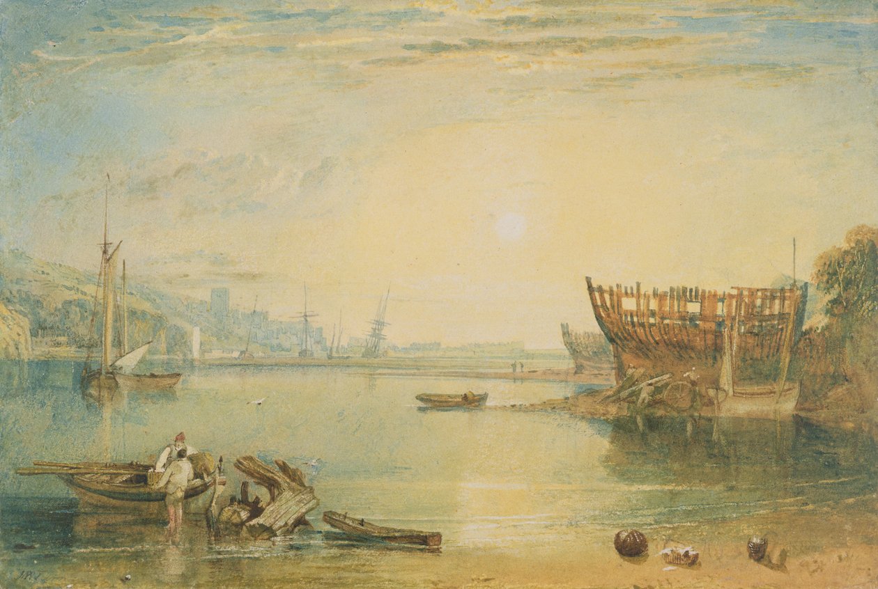 Teignmouth, Devonshire, 1813 körül alkotó: Joseph Mallord William Turner