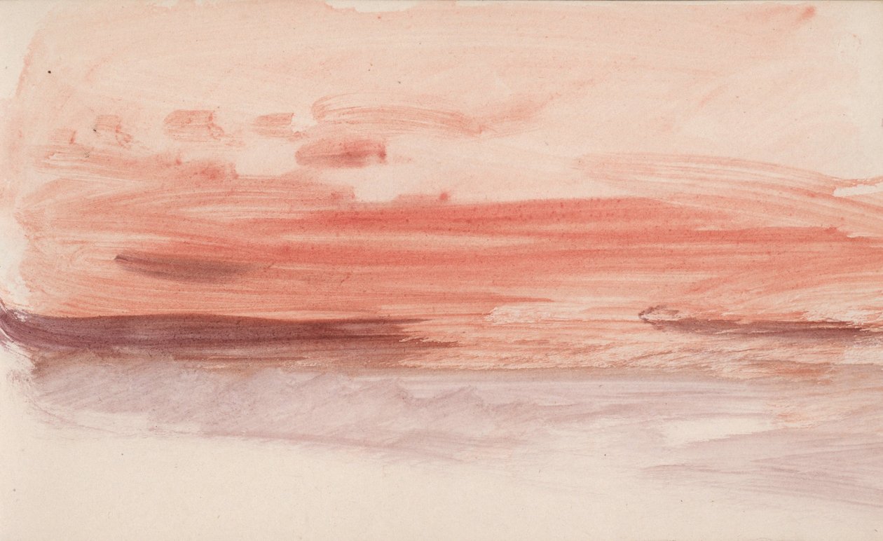 A csatorna vázlatfüzete alkotó: Joseph Mallord William Turner