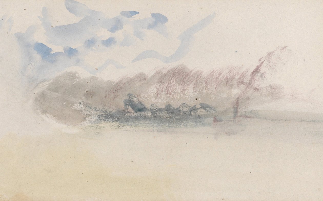 A csatorna vázlatfüzete alkotó: Joseph Mallord William Turner