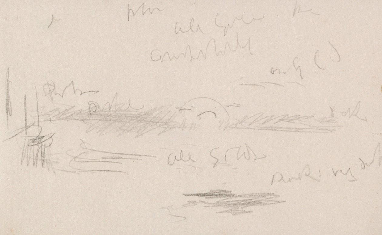 A csatorna vázlatfüzete alkotó: Joseph Mallord William Turner