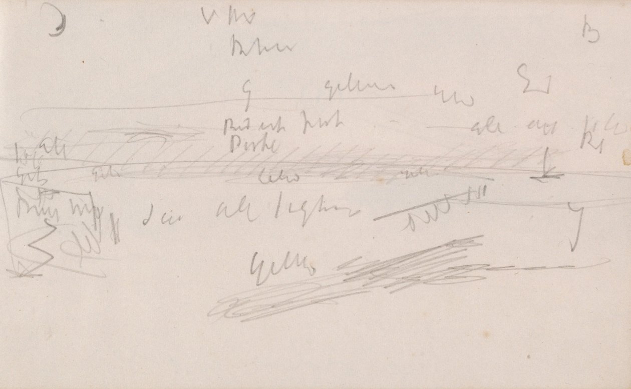 A csatorna vázlatfüzete alkotó: Joseph Mallord William Turner
