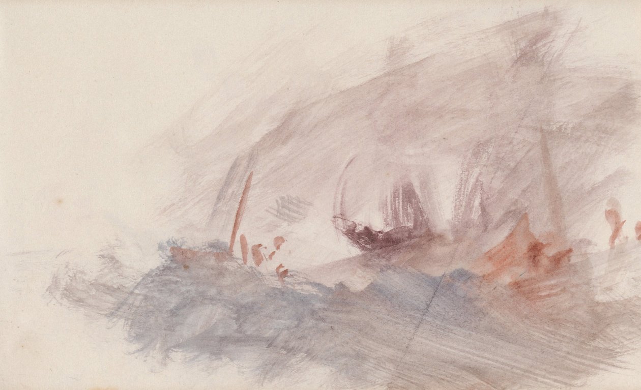 A csatorna vázlatfüzete alkotó: Joseph Mallord William Turner