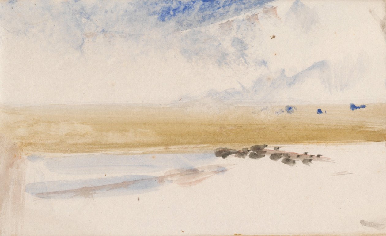 A csatorna vázlatfüzete alkotó: Joseph Mallord William Turner