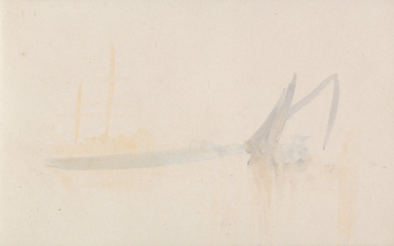 A csatorna vázlatfüzete alkotó: Joseph Mallord William Turner