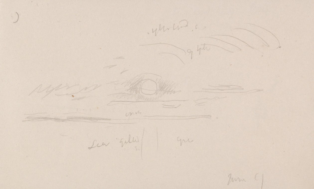 A csatorna vázlatfüzete alkotó: Joseph Mallord William Turner