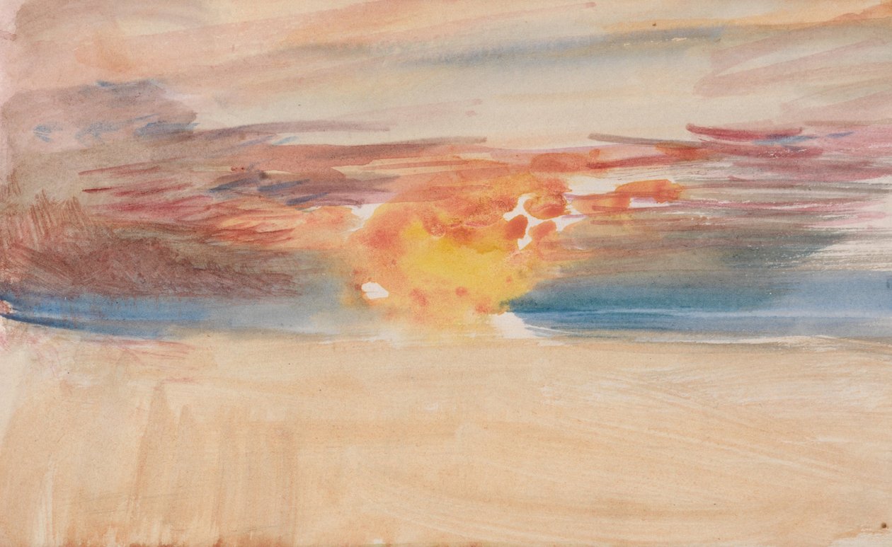 A csatorna vázlatfüzete alkotó: Joseph Mallord William Turner