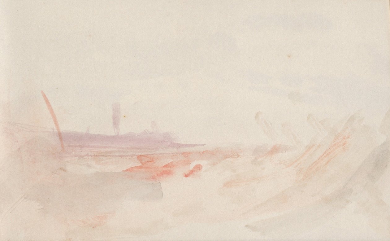 A csatorna vázlatfüzete alkotó: Joseph Mallord William Turner