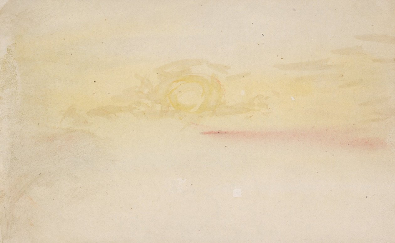 A csatorna vázlatfüzet alkotó: Joseph Mallord William Turner