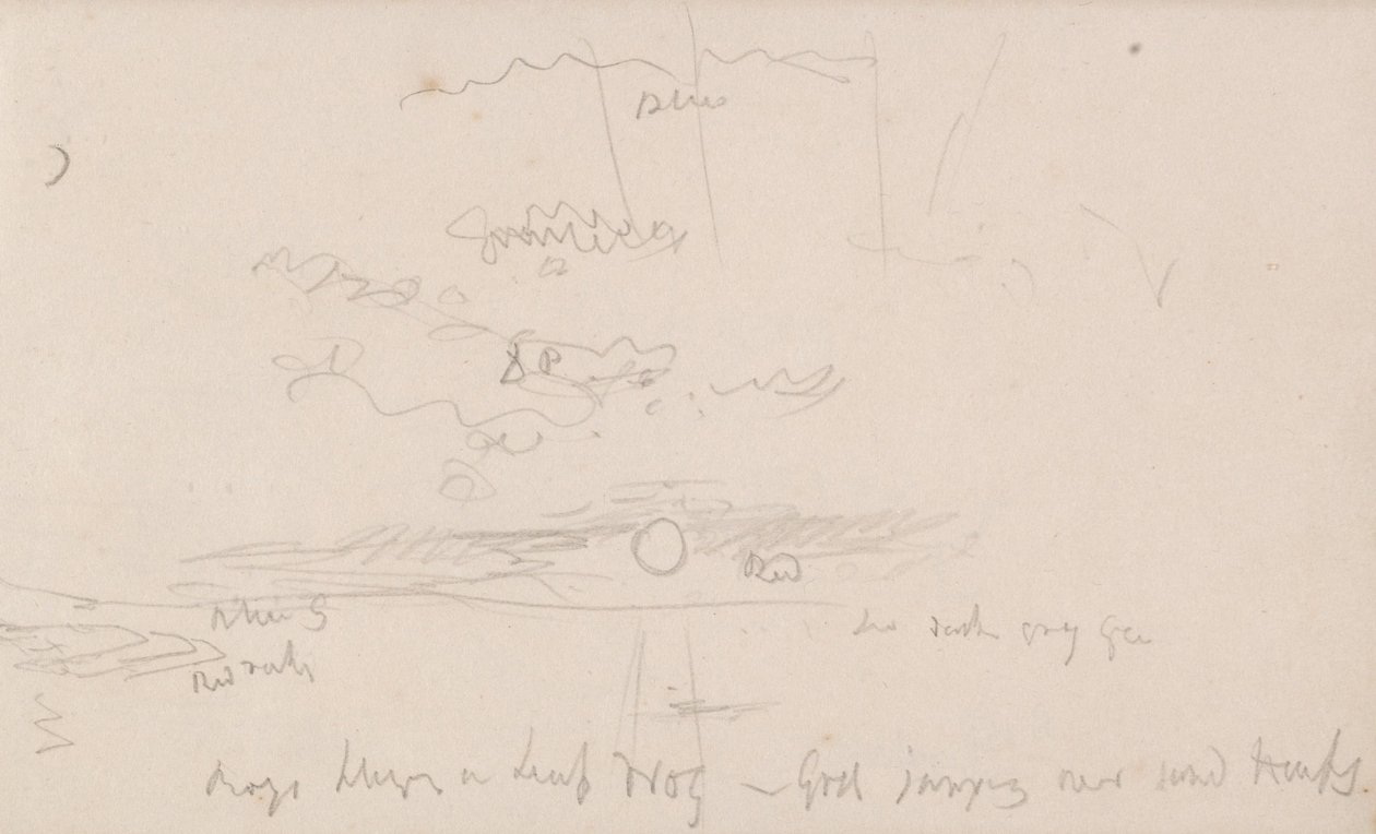 A csatorna vázlatfüzete alkotó: Joseph Mallord William Turner