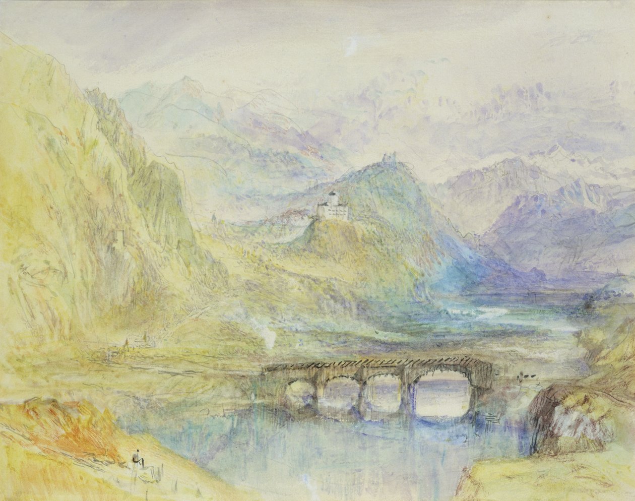 A Domleschg-völgy alkotó: Joseph Mallord William Turner