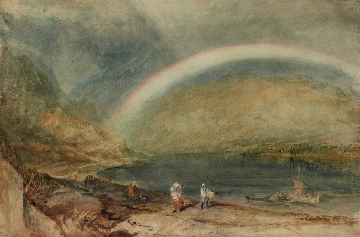 A szivárvány- Osterspai és Filsen alkotó: Joseph Mallord William Turner