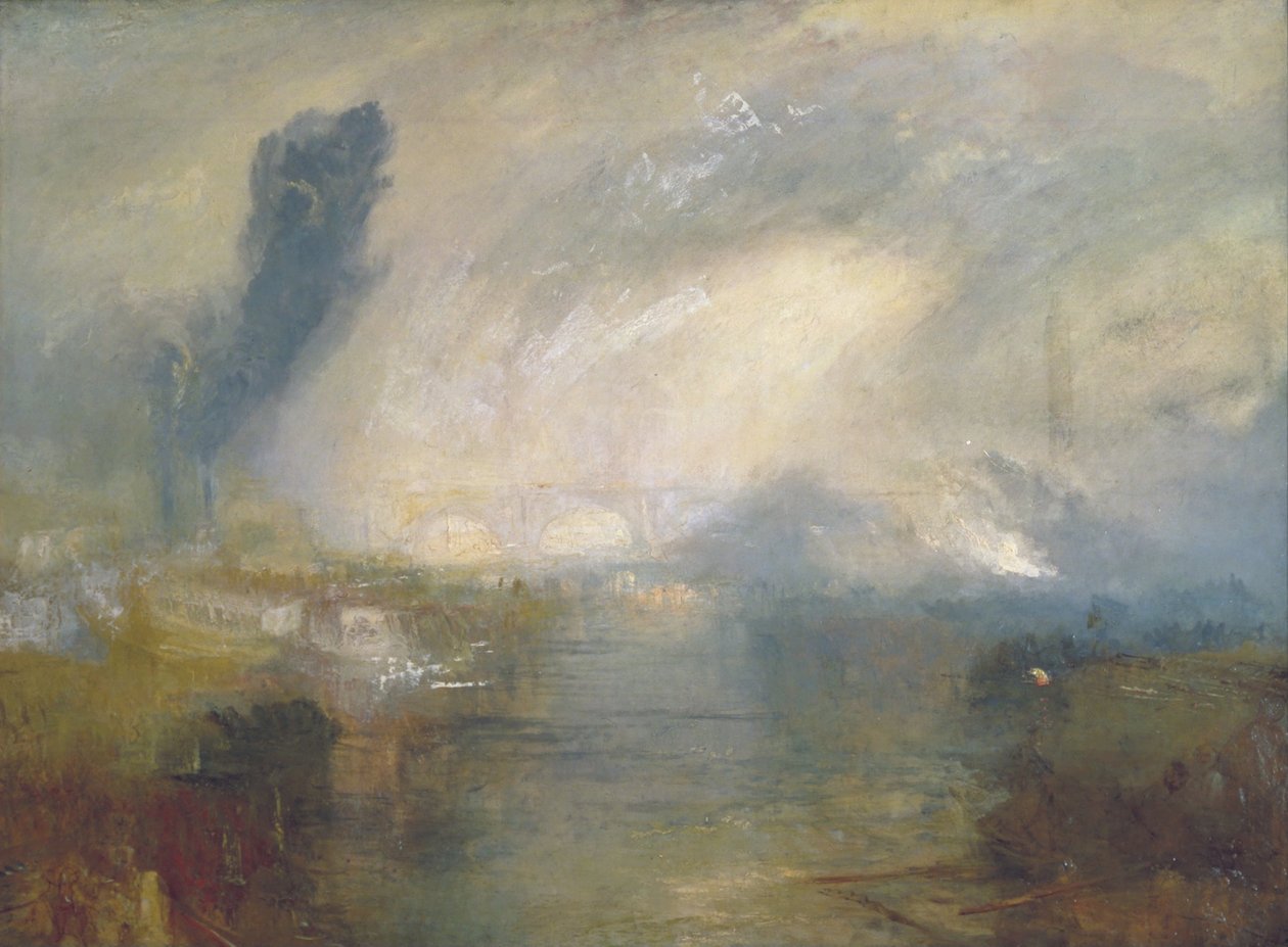 A Temze a Waterloo híd felett alkotó: Joseph Mallord William Turner