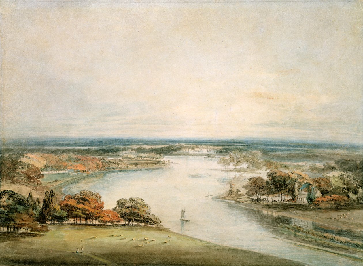 A Temze Richmondból alkotó: Joseph Mallord William Turner