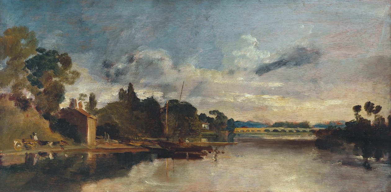 A Temze a Walton -hidak közelében alkotó: Joseph Mallord William Turner