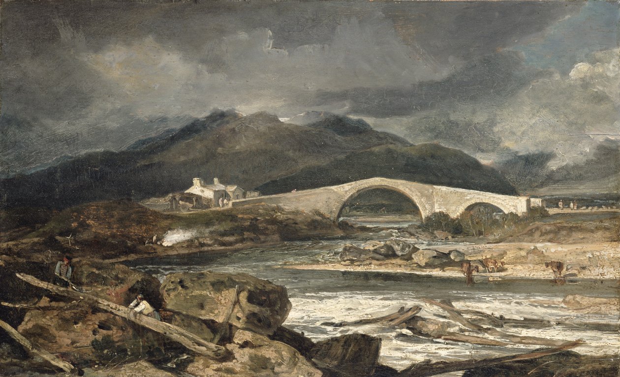 Tummel Bridge, Perthshire, 1801-2003 körül alkotó: Joseph Mallord William Turner