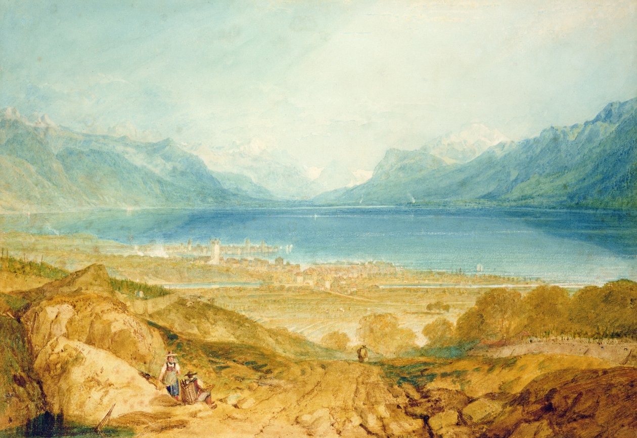 Vevey, Genfi-tó alkotó: Joseph Mallord William Turner