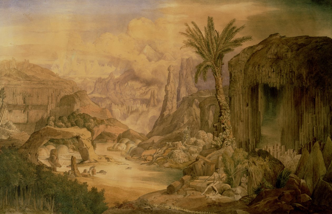 Építészet: 1838 körül alkotó: Joseph Michael Gandy