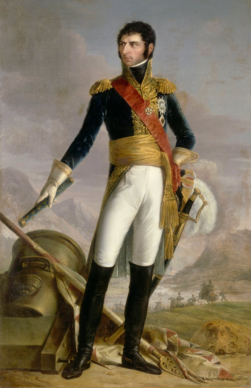 Jean Baptiste Bernadotte, francia marsall, svéd és norvég király, 1818 alkotó: Joseph Nicolas Jouy