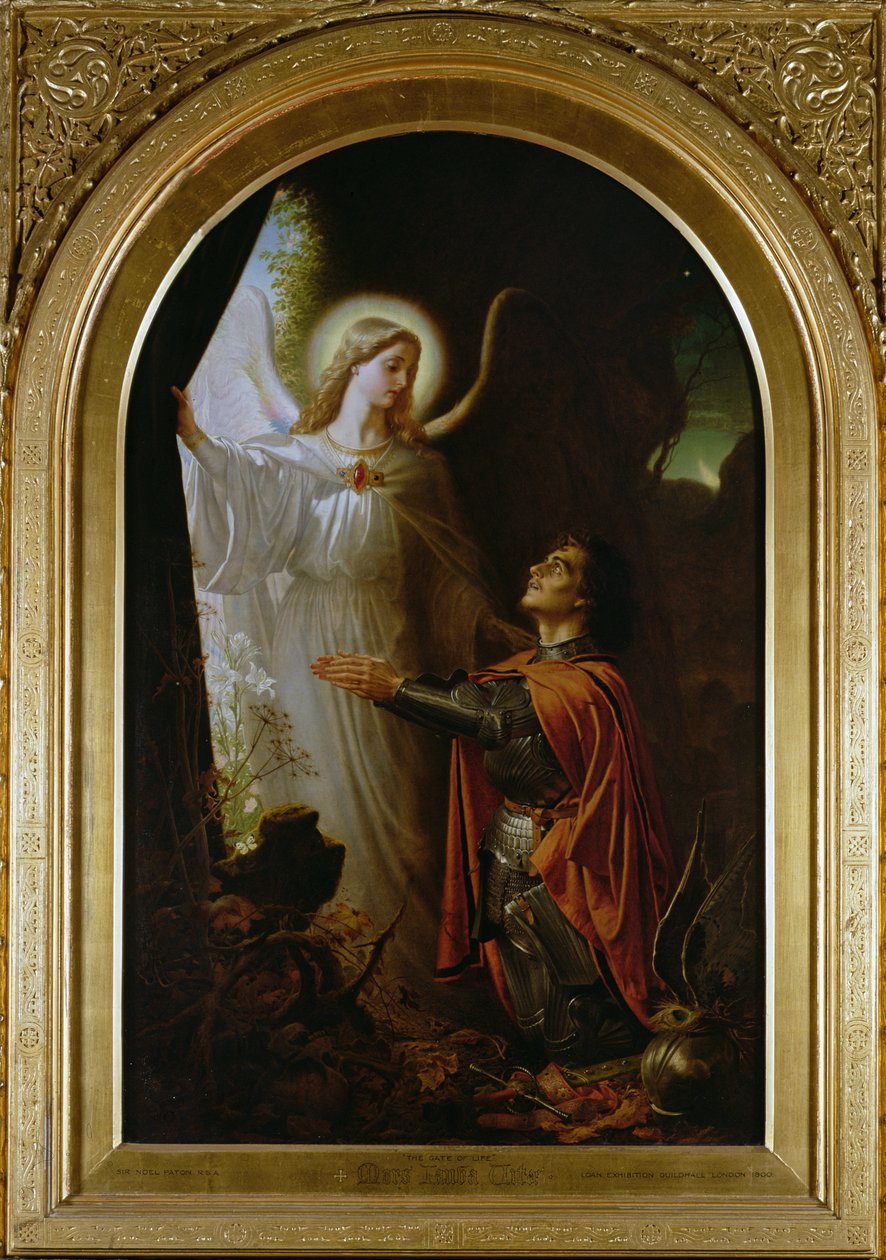 Mors Janua Vitae (Az élet kapuja), 1866 alkotó: Joseph Noel Paton