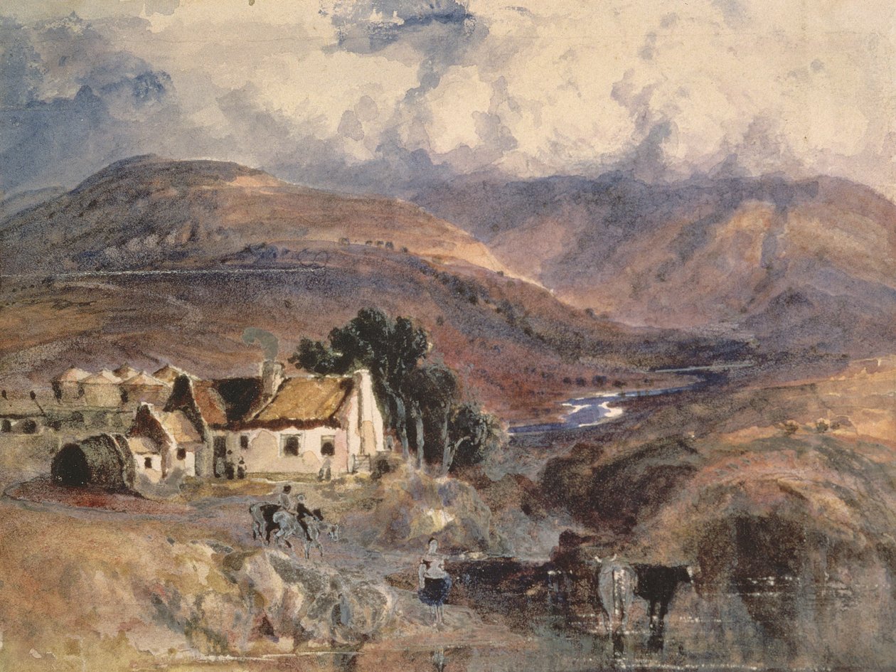 skót táj alkotó: Joseph Noel Paton