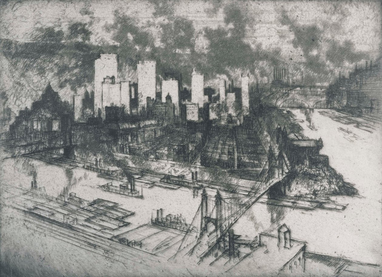 New York alkotó: Joseph Pennell