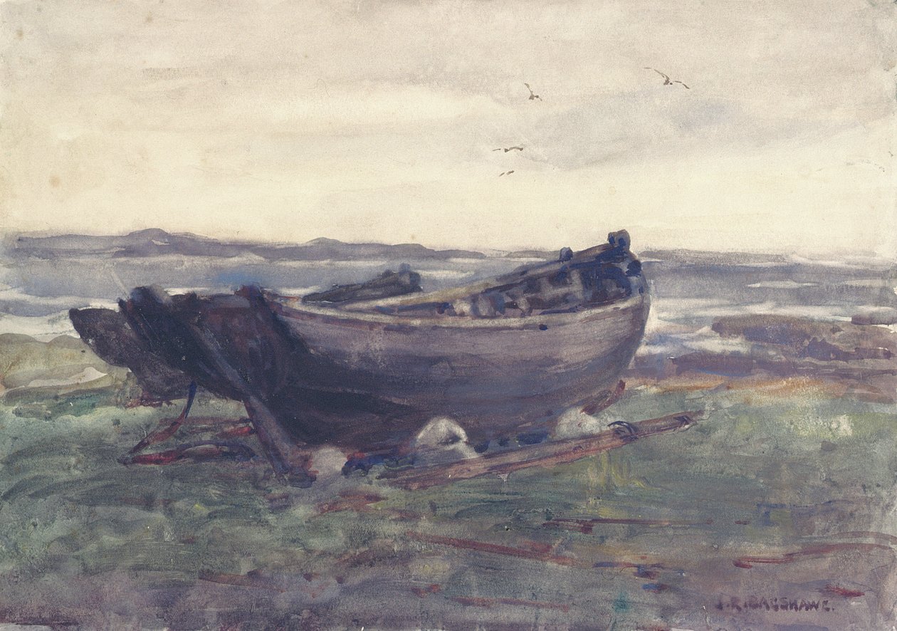Connemarában (akvarell) alkotó: Joseph Richard Bagshaw