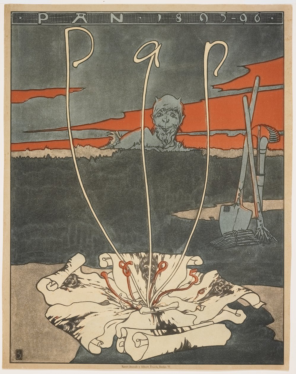 Pan, 1895 alkotó: Joseph Sattler