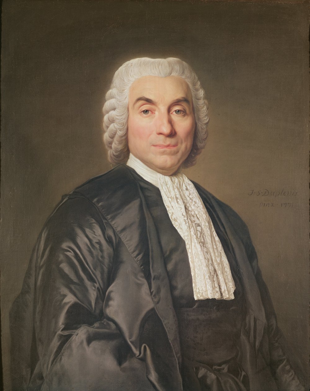 J. B. Francois, Michodière grófjának, a kereskedők provizorának portréja 1772 és 1778 között. alkotó: Joseph Siffred Duplessis