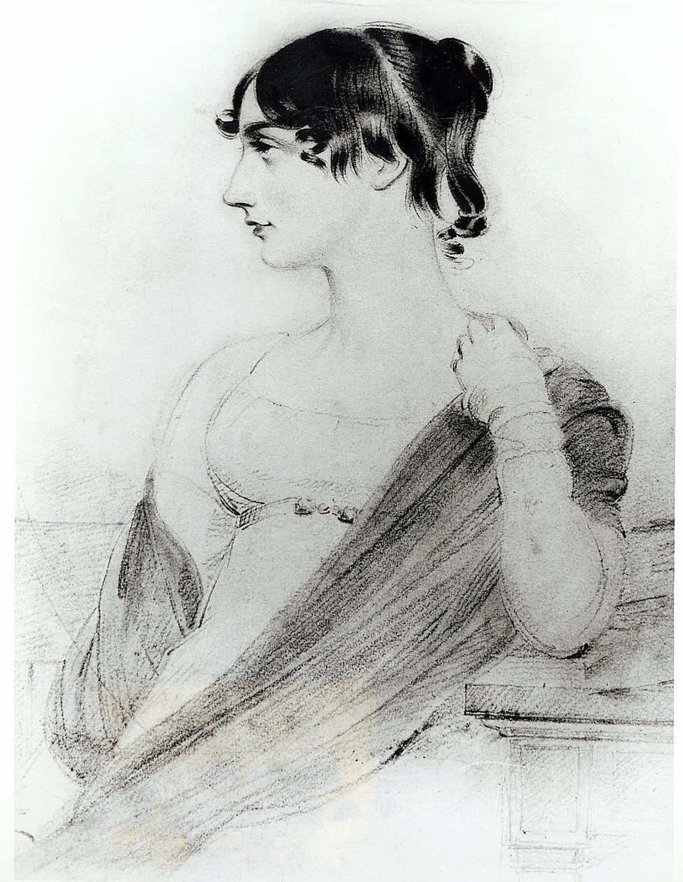 Maria Edgeworth portréja (1767-1849) alkotó: Joseph Slater