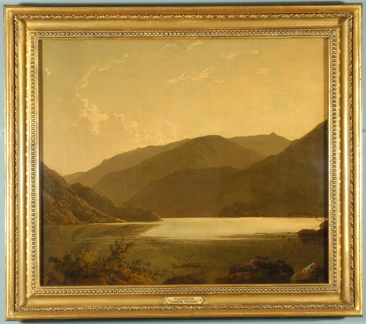 Ullswater, 1795 alkotó: Joseph Wright