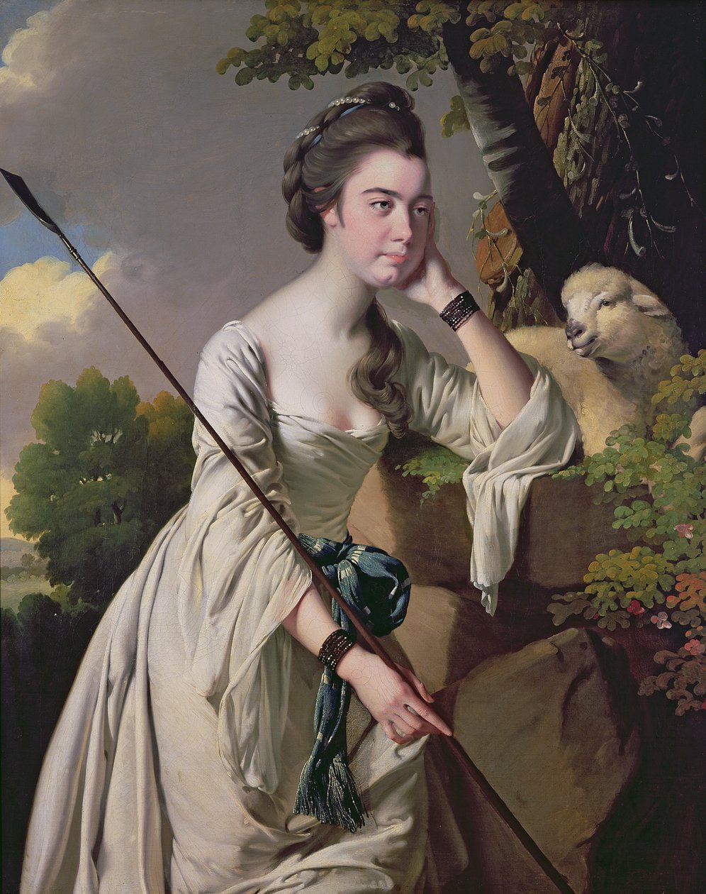Anna Ashton, Mrs. Thomas Case alkotó: Joseph Wright of Derby