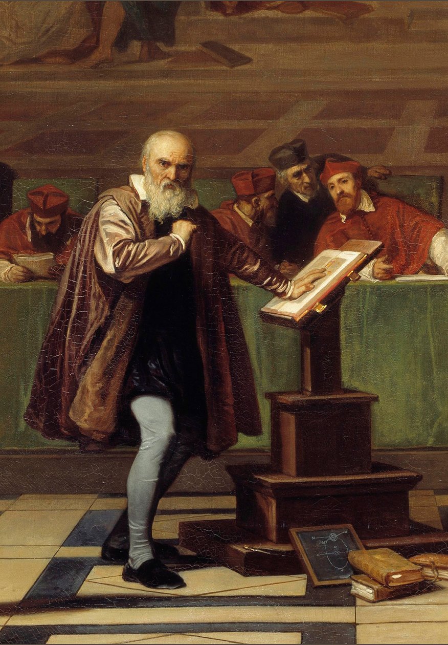 Galilea (vagy Galileo Galilei alkotó: Joseph Nicolas Robert Fleury