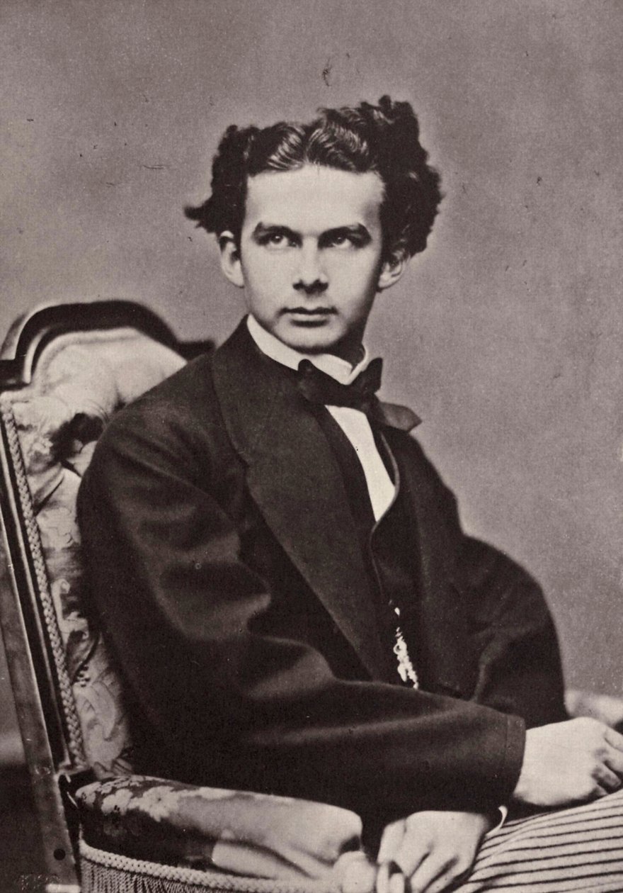 II. Ludwig bajor király, 1867 alkotó: Joseph Albert