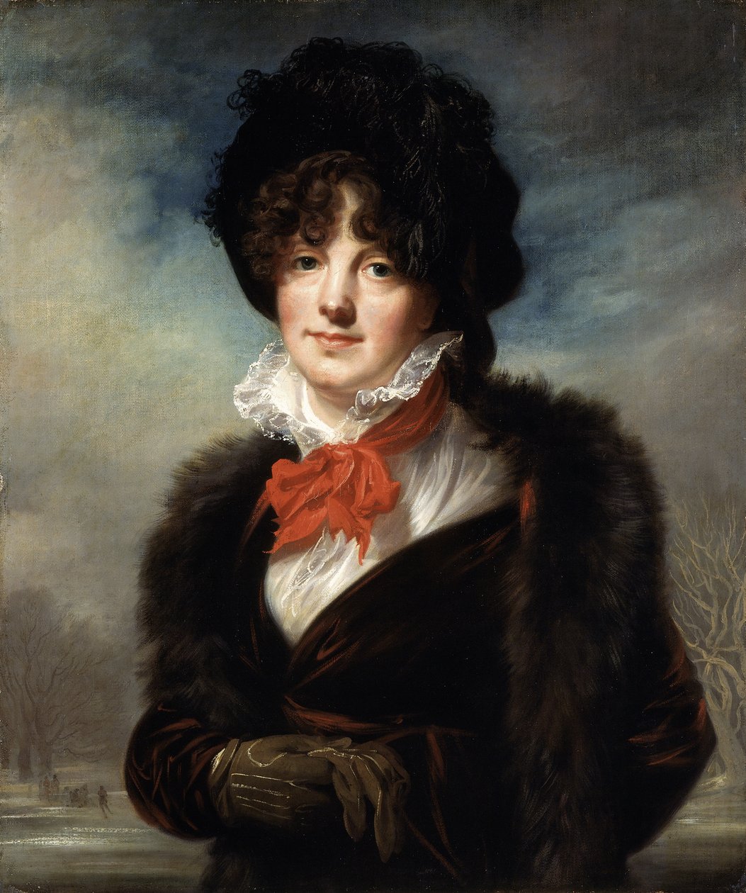Mary Fryer Todd (született Evans), 1798 körül (olaj, vászon) alkotó: Joseph Allen