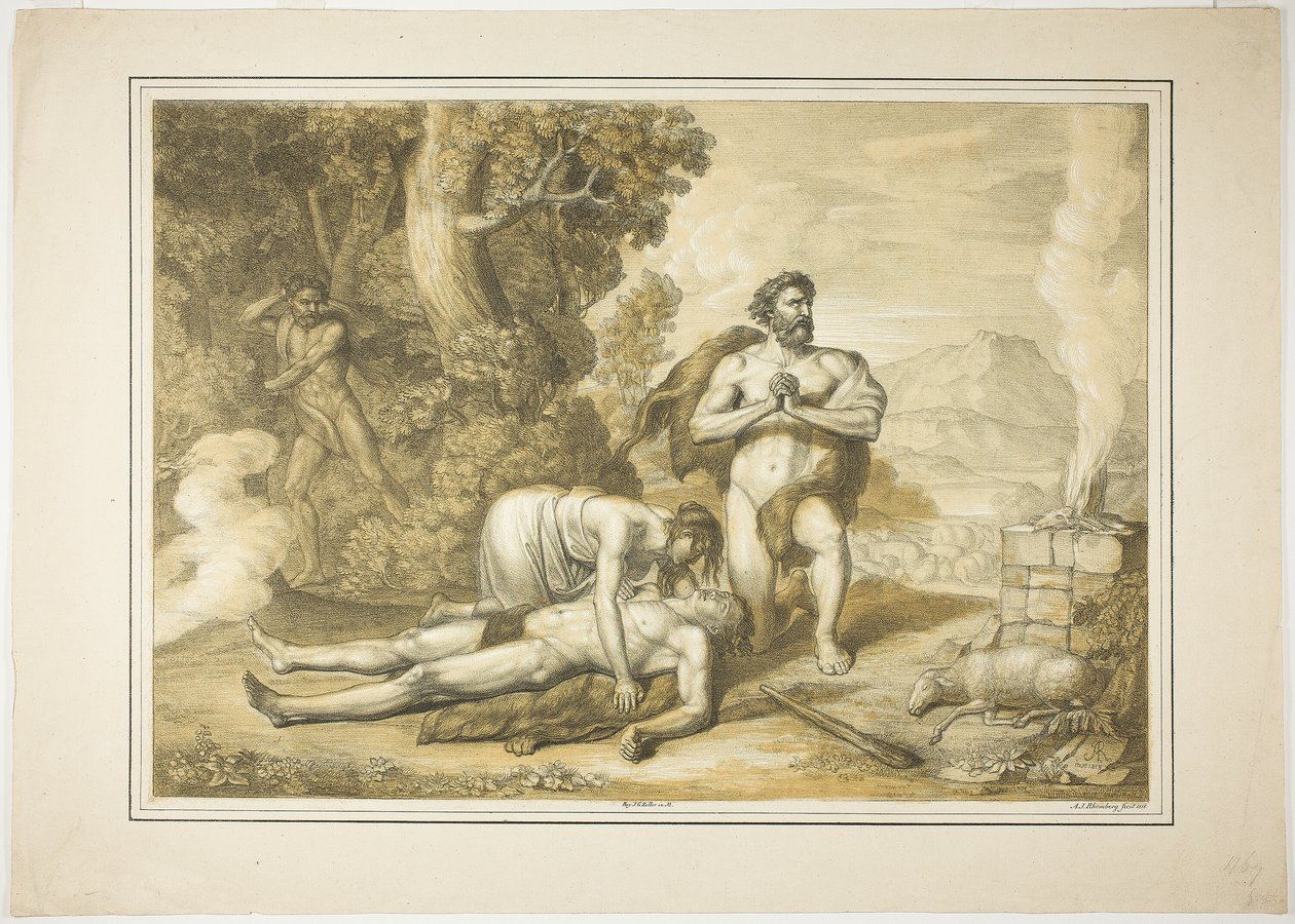 A halott Ábel gyásza alkotó: Joseph Anton Rhomberg