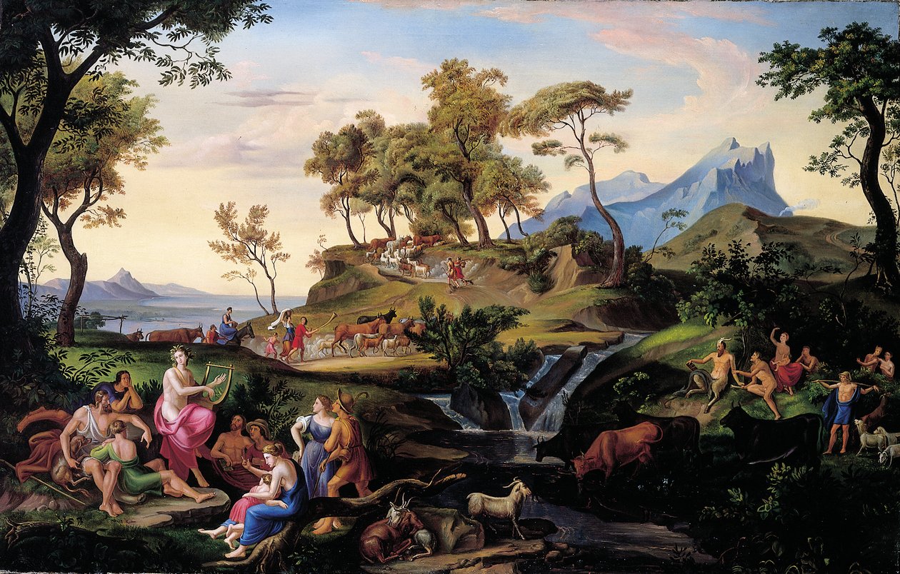 Apollón a pásztorok között alkotó: Joseph Anton and Studio Koch