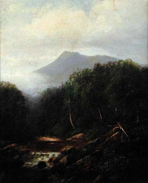 Táj (olaj, vászon) alkotó: Joseph Antonio Hekking
