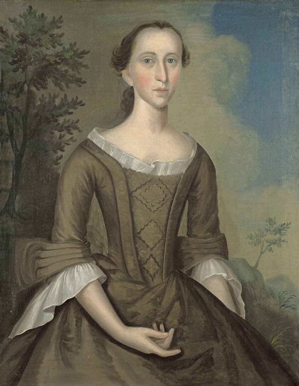 Mrs. John Haskins (született: Hannah Upham) 1759 (lásd még: 228089) alkotó: Joseph Badger