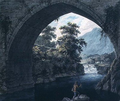 A Llangollen-híd északi íve alkotó: Joseph Barber