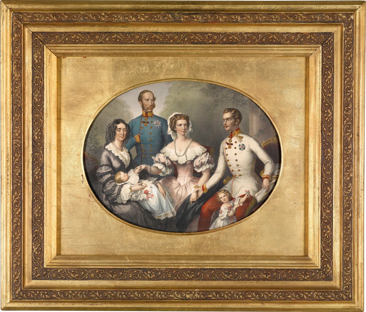 ő az osztrák császárcsalád alkotó: Joseph Bayer