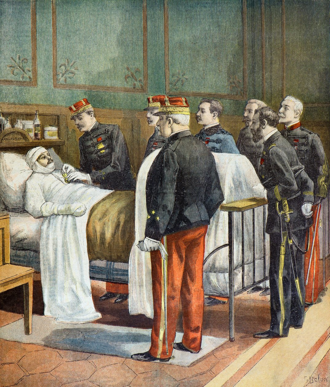 A hadügyminiszter alkotó: Joseph Belon