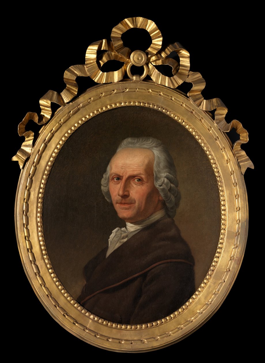 Paulus de Cock portréja (olaj, vászon) alkotó: Joseph Benoît Suvée
