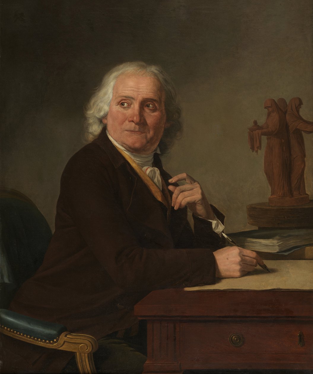 Jean Rameau portréja, 1793. alkotó: Joseph Benoît Suvée