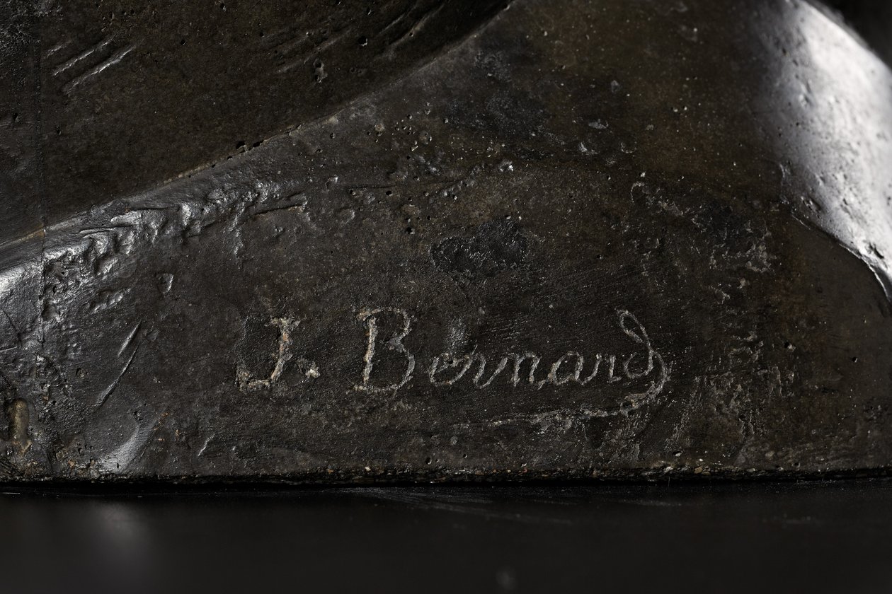 Részlet a fej kócsaggal alkotó: Joseph Bernard