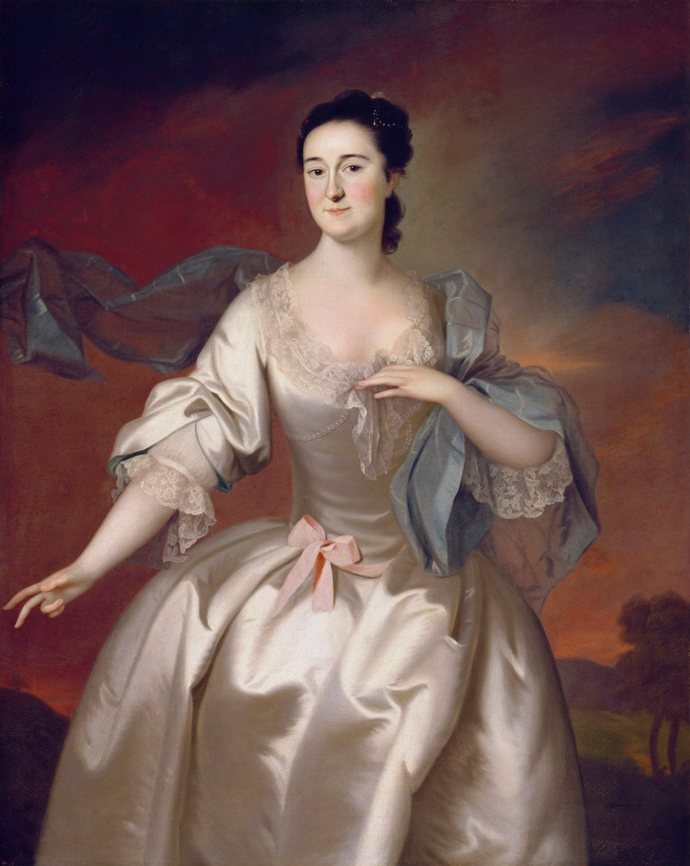 Mrs. James Pitts alkotó: Joseph Blackburn
