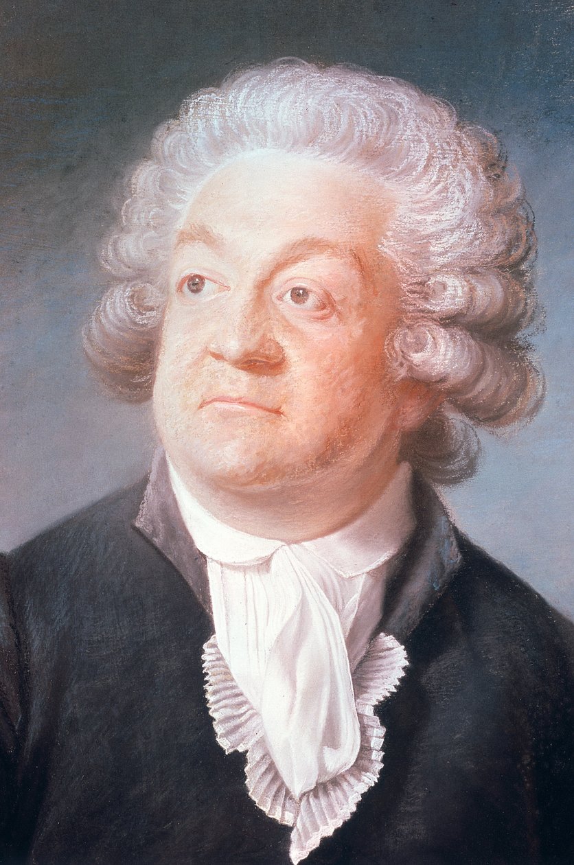 Részlet Honore Gabriel Riqueti, Mirabeau grófja (1749-1791) portréjából (pasztell) alkotó: Joseph Boze