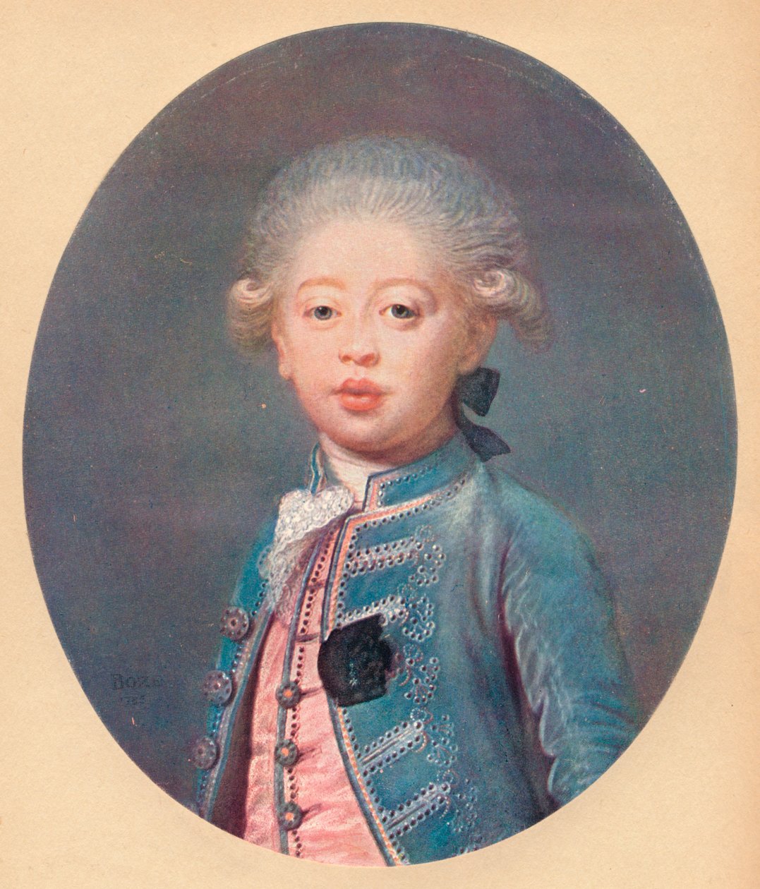 Louis-Antoine dArtois Angouleme hercege, 1785 alkotó: Joseph Boze