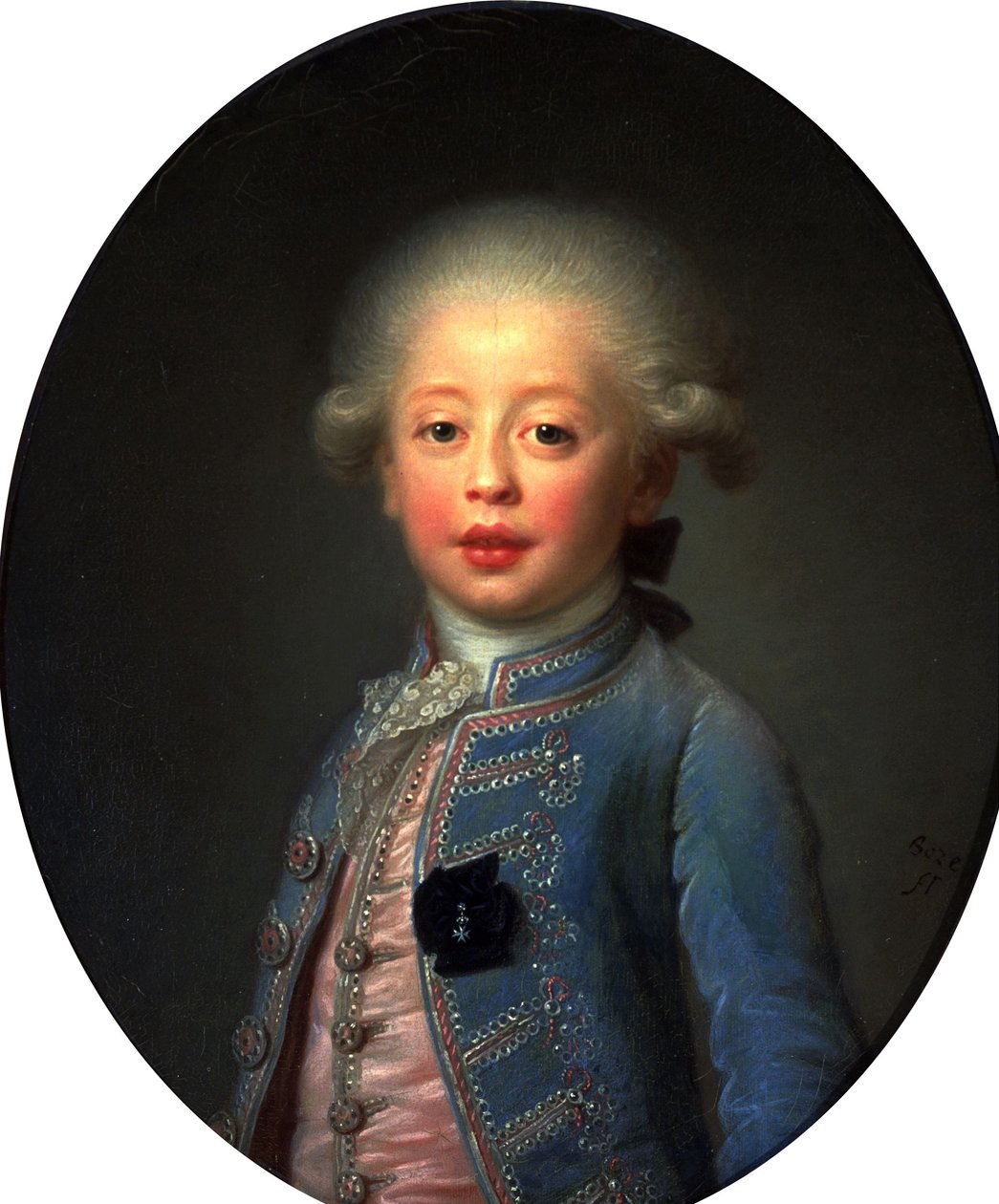 Louis-Antoine de Bourbon, Angouleme hercege alkotó: Joseph Boze