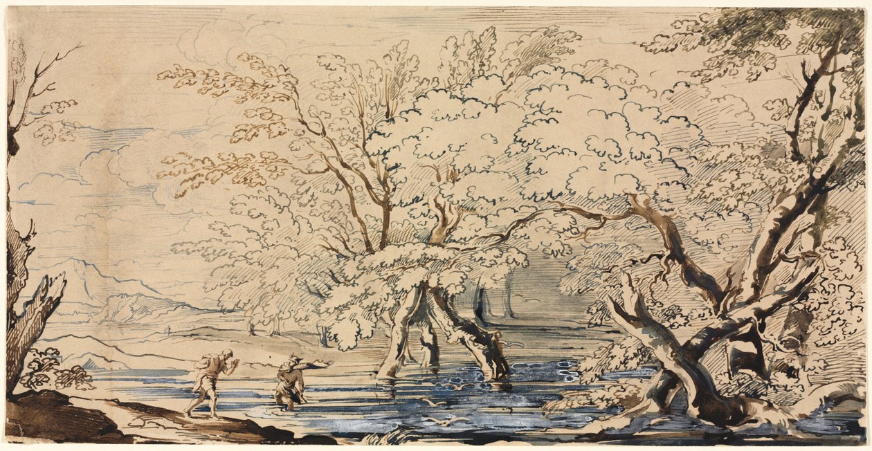 Merkúr és Argos alkotó: Joseph Brett
