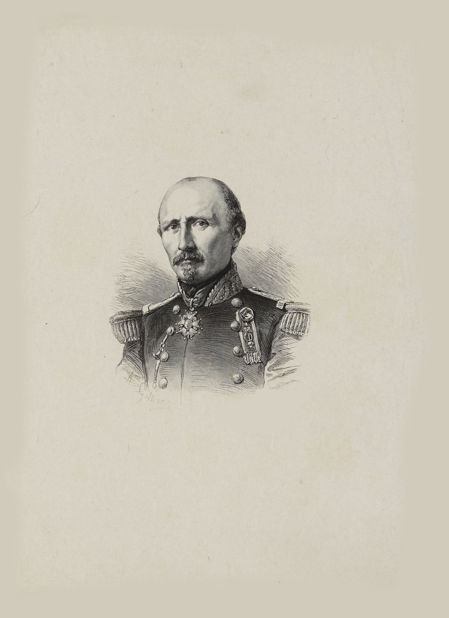 Első Adolf tábornok 1804-1887, kb. alkotó: Joseph Burn Smeeton and Auguste Tilly.